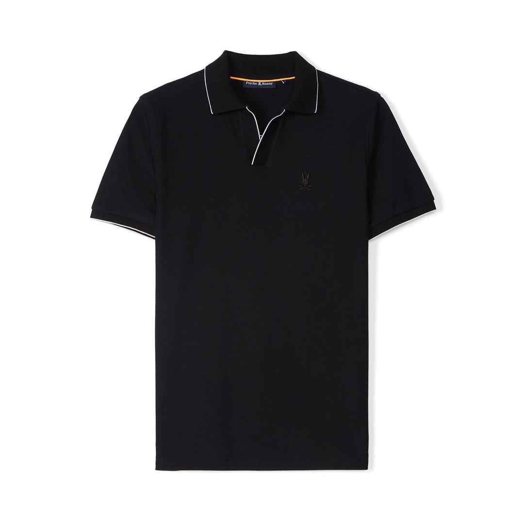 JOHNNY COLLAR POLO (BLACK) - PSYCHO BUNNY