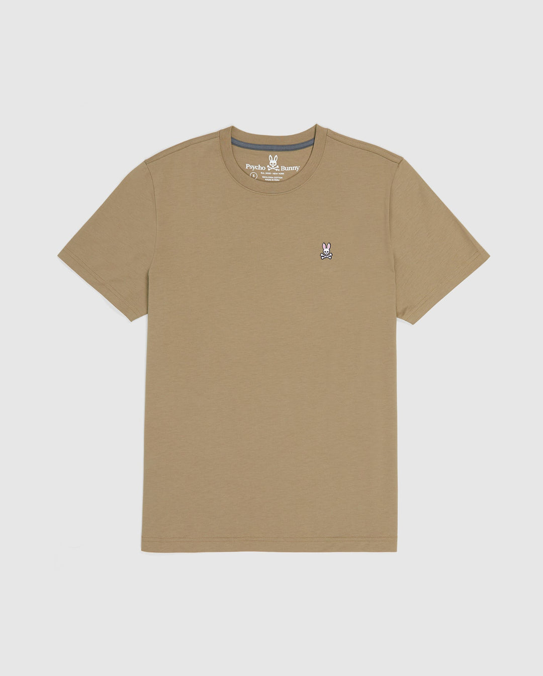 CREWNECK T-SHIRT (TAUPE) - PSYCHO BUNNY