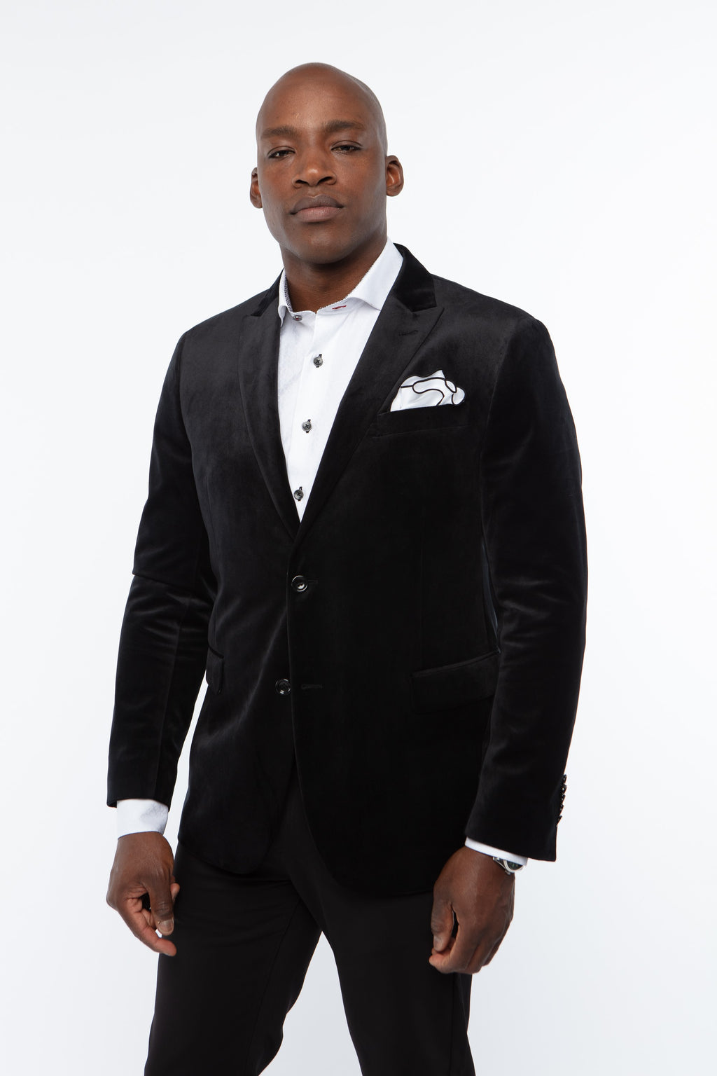 EXTON BLAZER (BLACK) - 7 DOWNIE