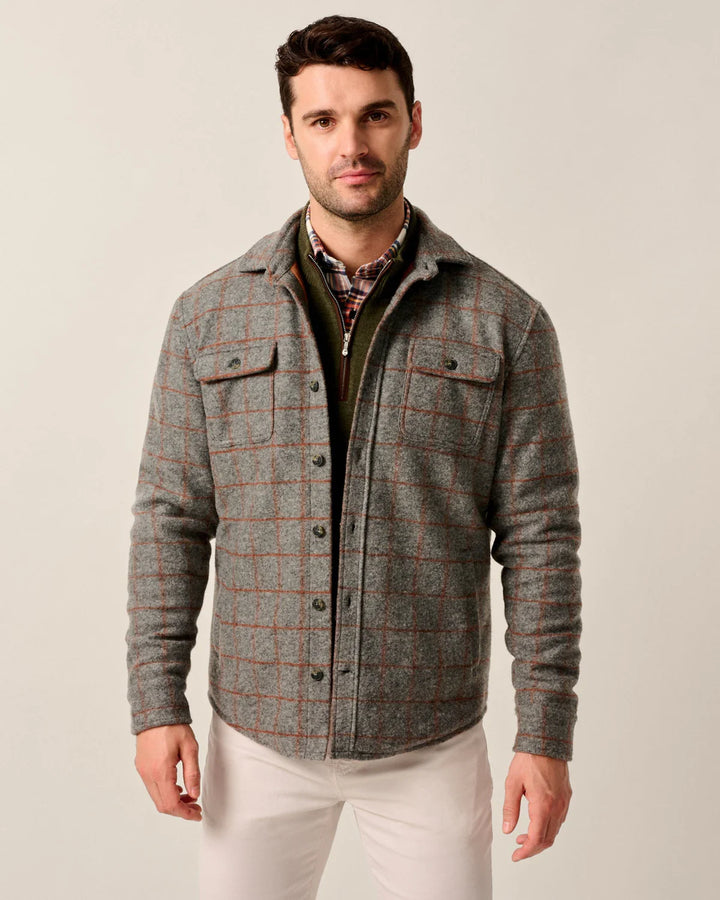 MCDOWELL WOOL SHACKET - JOHNNIE-O