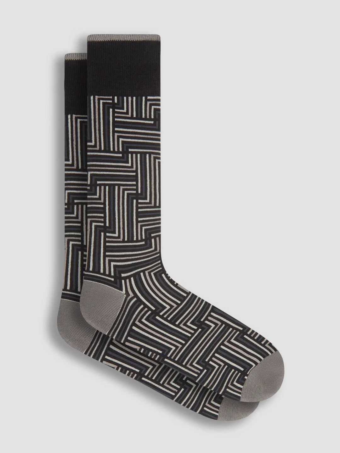 CASHMERE SOCKS (BLACK) - BUGATCHI