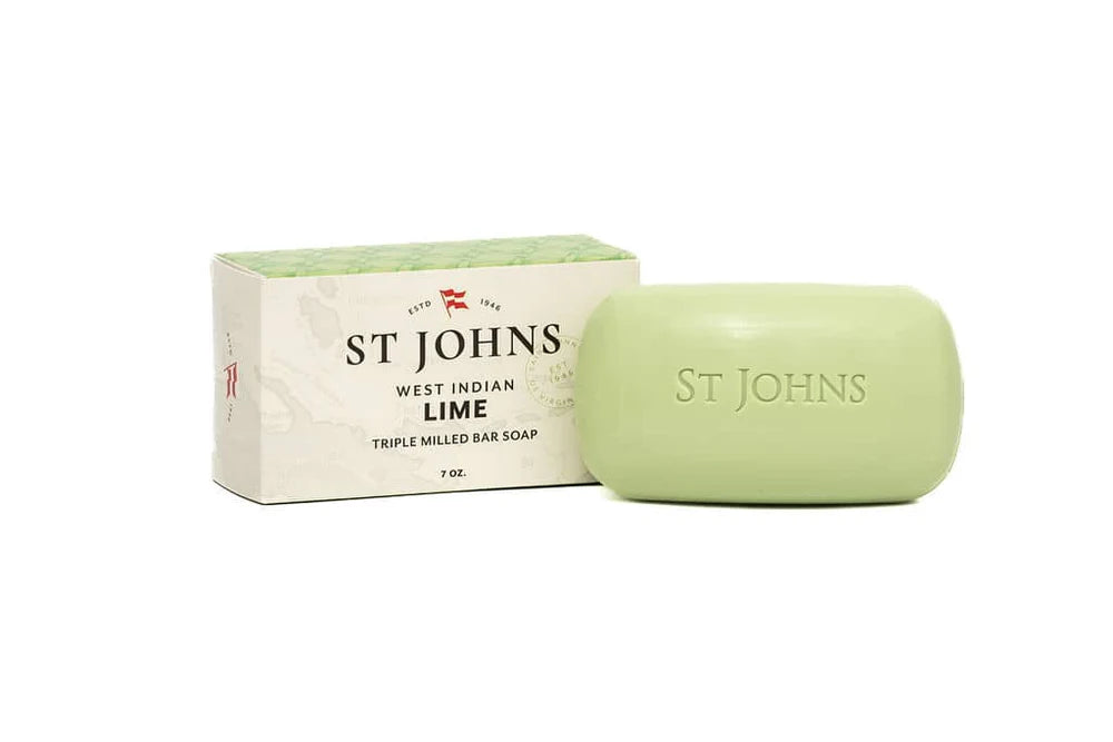 SOAP ON A ROPE (LIME) - ST JOHNS