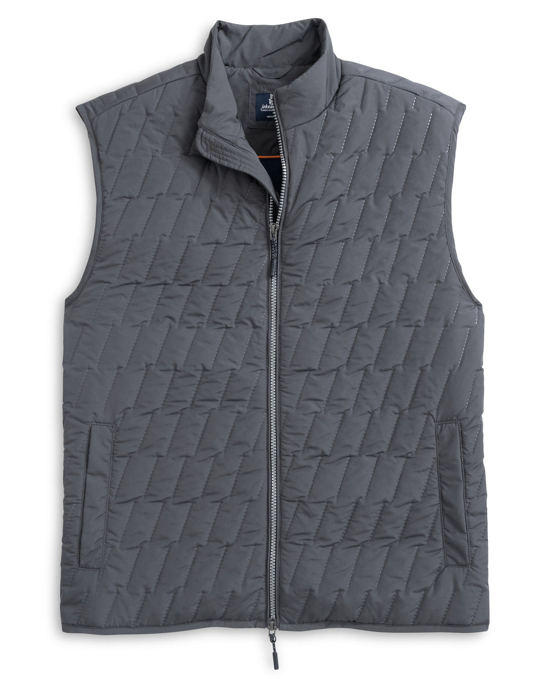 BELFRY QUILTED VEST (GRAY) - JOHNNIE-O