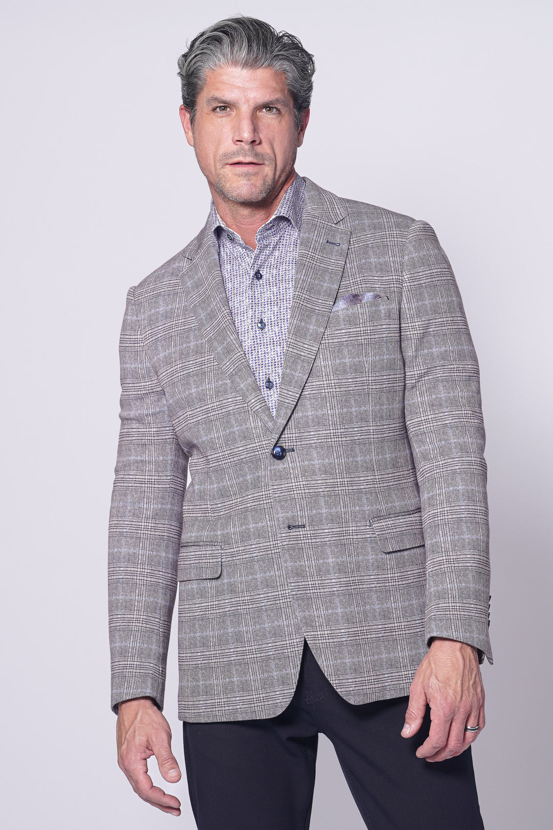 GALWAY BLAZER (BROWN) - 7 DOWNIE