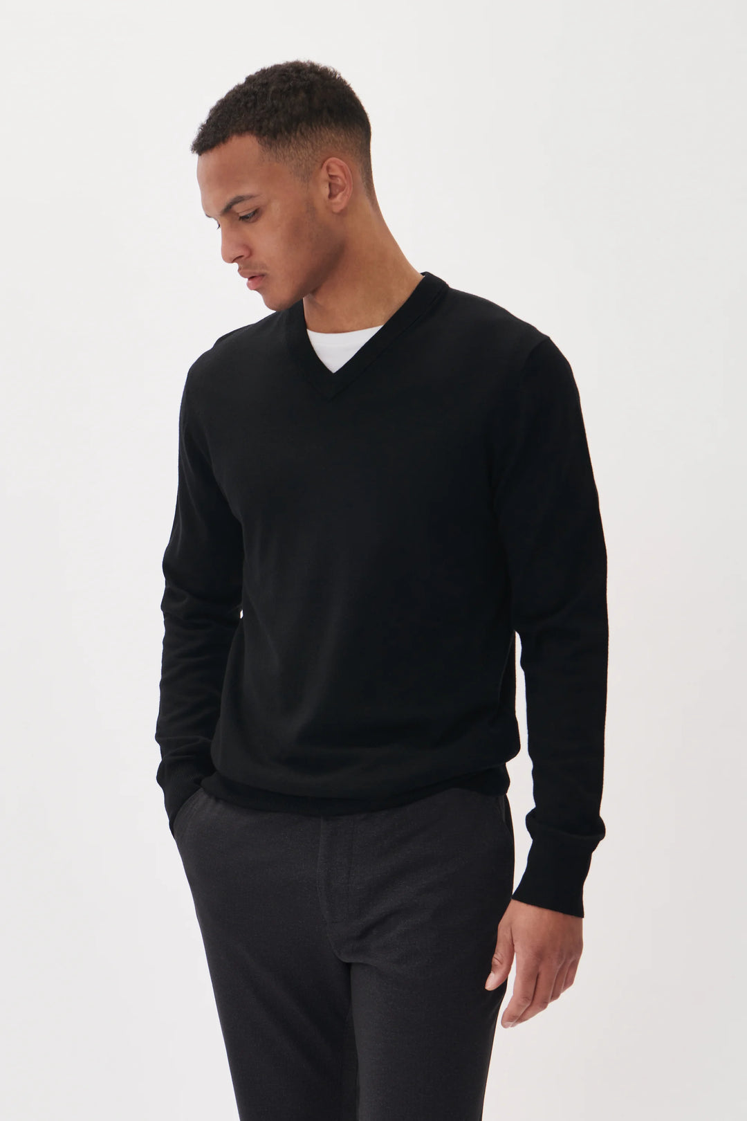 MAVIGGO MERINO KNIT (BLACK) - MATINIQUE