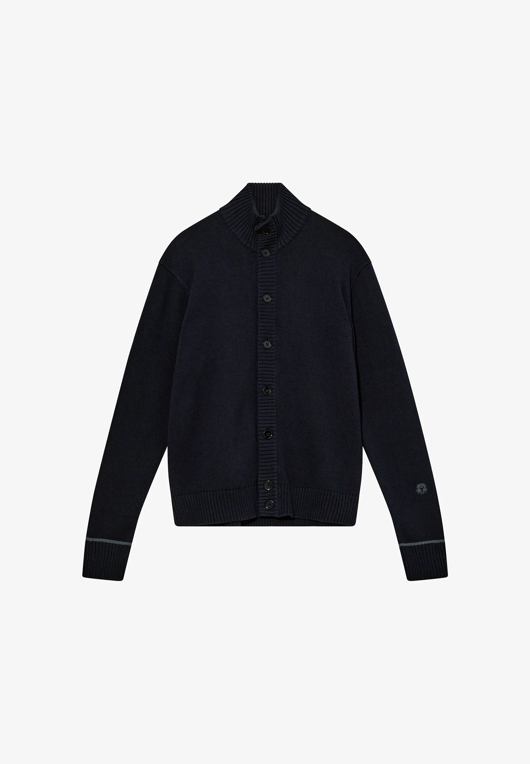 BARELLA CARDIGAN KNIT (NAVY) - MOS MOSH GALLERY
