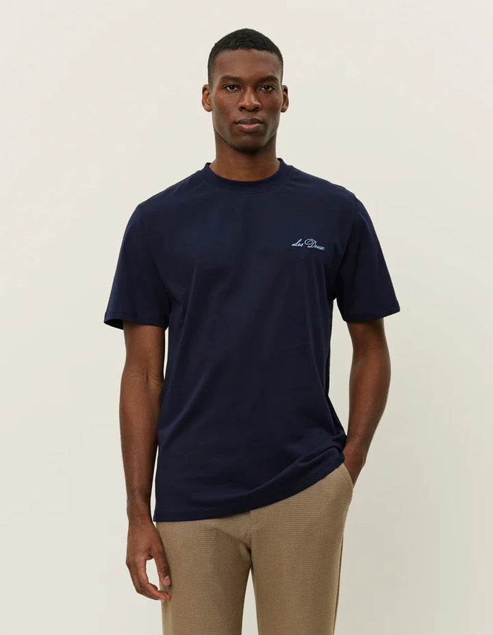 WILD FLOWER T-SHIRT (NAVY) - LES DEUX