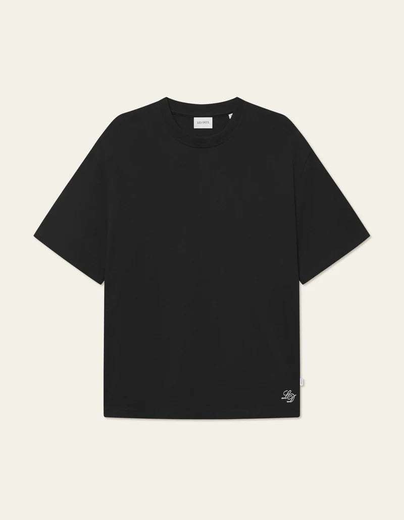 DANTON T-SHIRT (BLACK) - LES DEUX