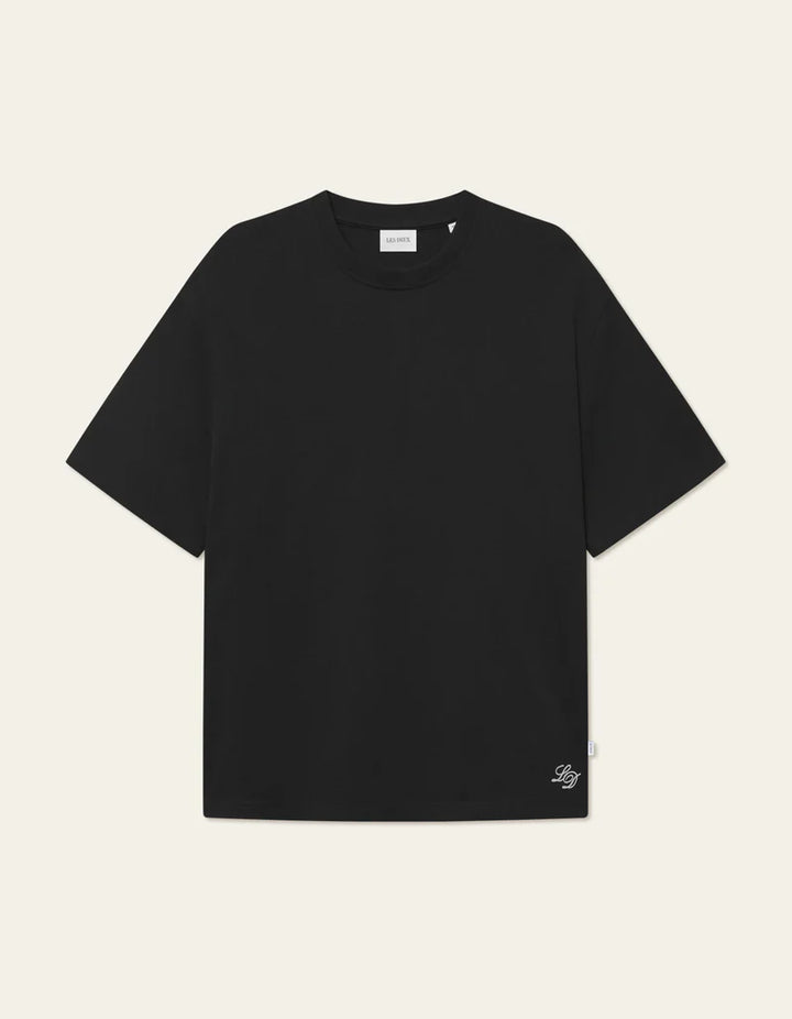 DANTON T-SHIRT (BLACK) - LES DEUX