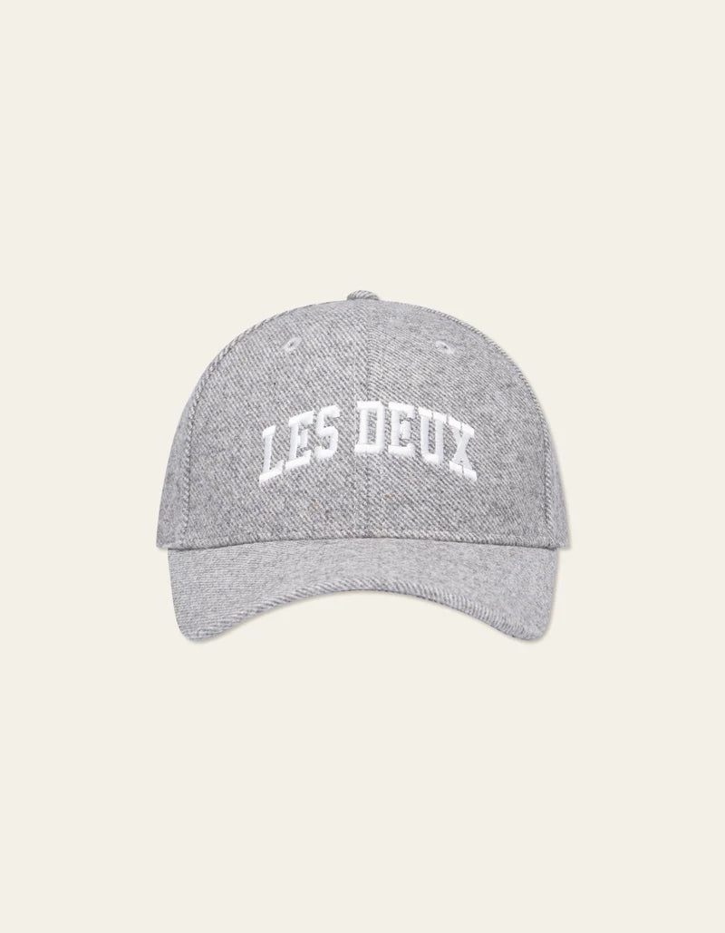 WOOL BASEBALL CAP (GREY) - LES DEUX