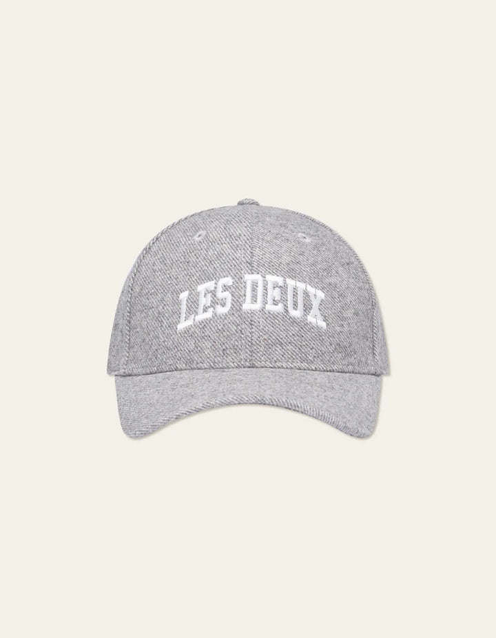 WOOL BASEBALL CAP (GREY) - LES DEUX