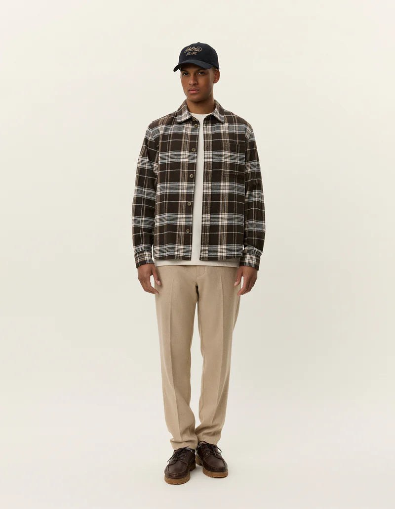 LENNON CHECK OVERSHIRT (DELICOSO) - LES DEUX