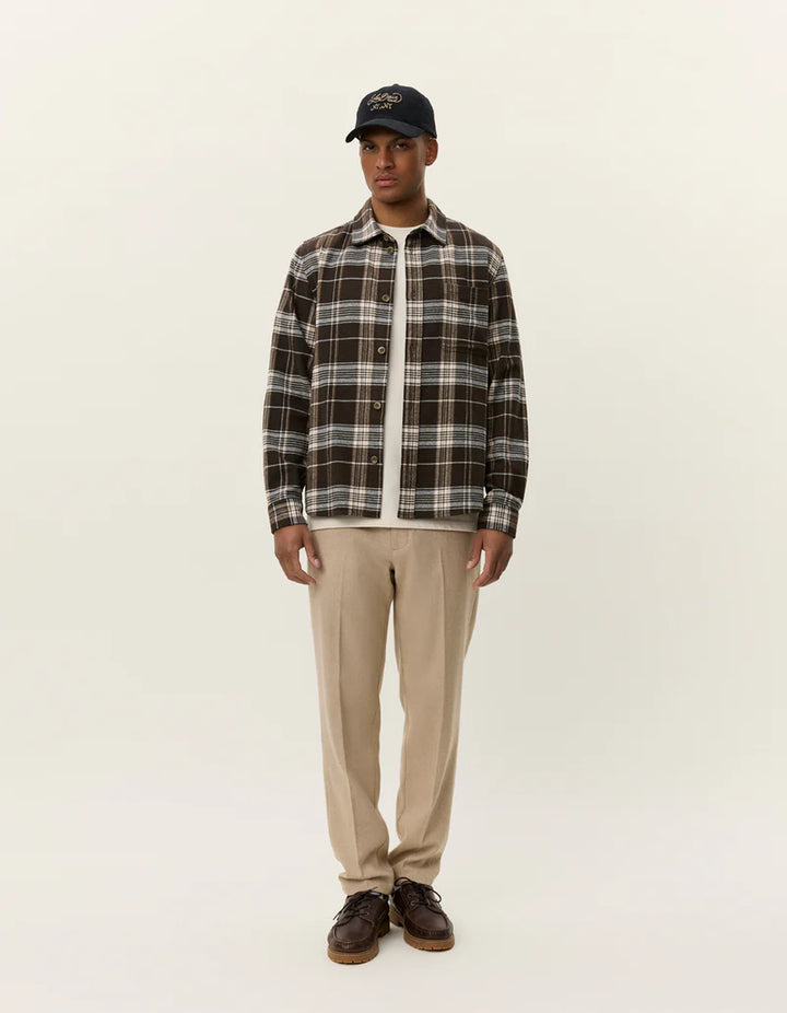 LENNON CHECK OVERSHIRT (DELICOSO) - LES DEUX