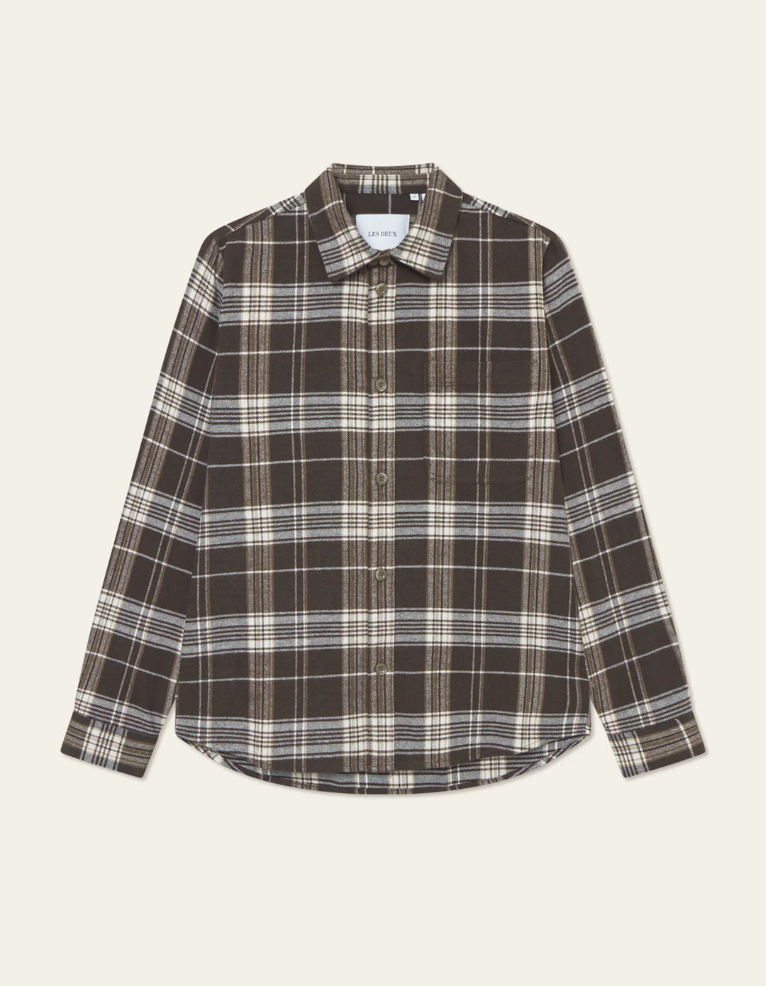 LENNON CHECK OVERSHIRT (DELICOSO) - LES DEUX