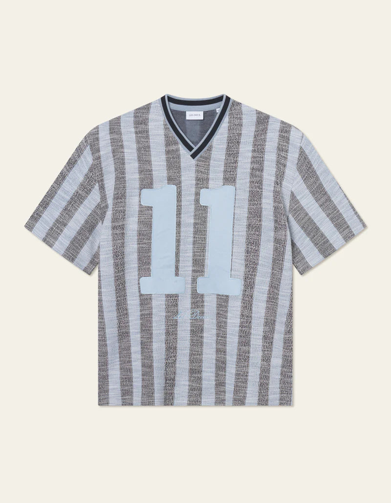 BRONSON FOOTBALL JERSEY (BLUE) - LES DEUX