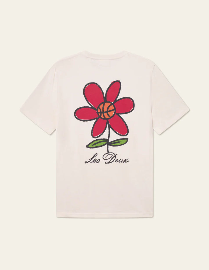 FLOWER BASKET T-SHIRT (IVORY) - LES DEUX