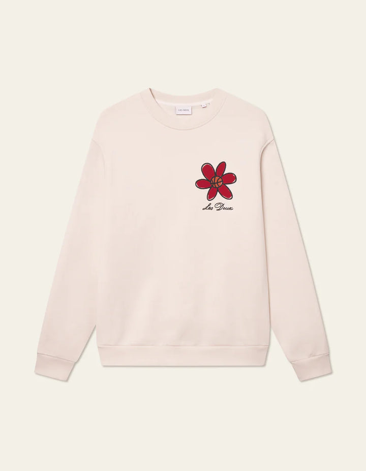FLOWER BASKET SWEATSHIRT (IVORY) - LES DEUX