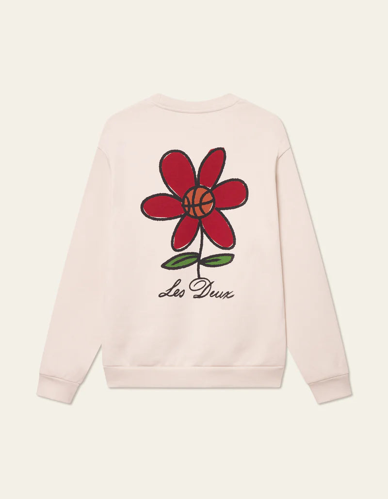 FLOWER BASKET SWEATSHIRT (IVORY) - LES DEUX