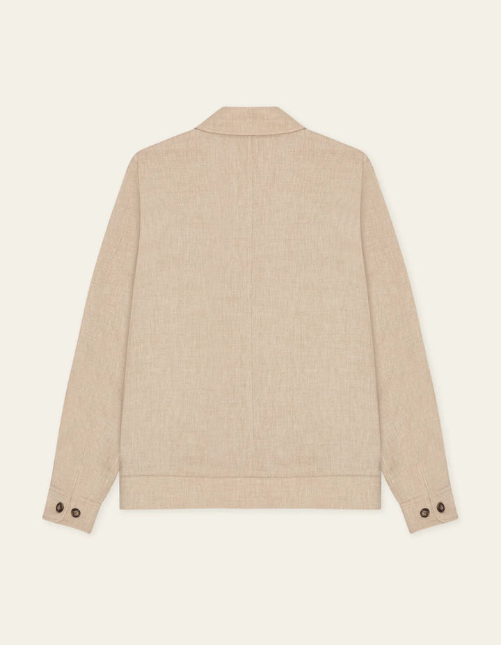 COMO COACH SLUB JACKET (SAND) - LES DEUX