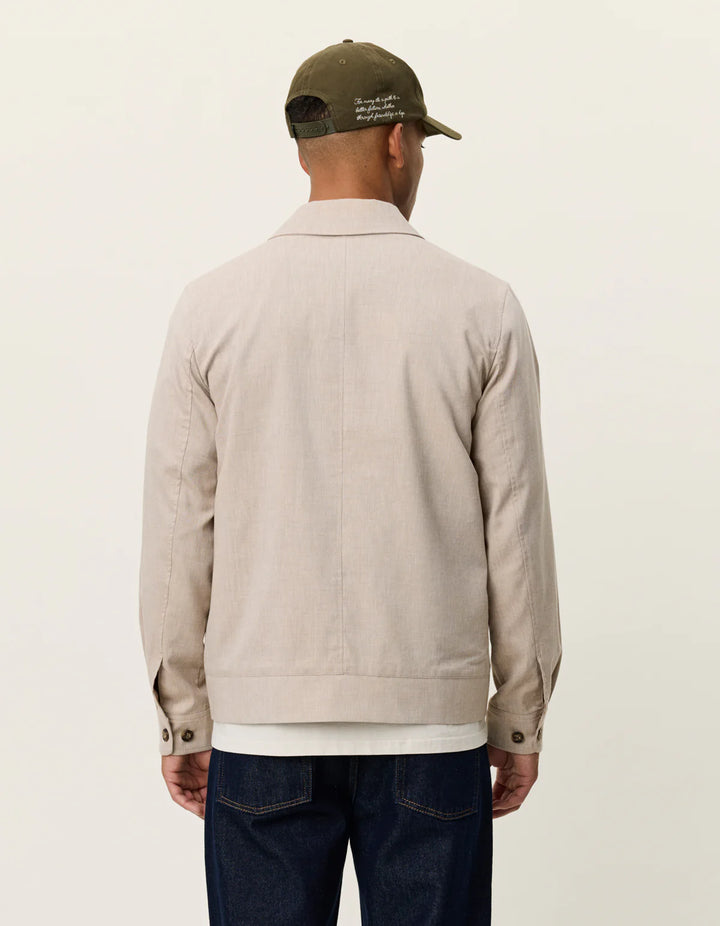 COMO COACH SLUB JACKET (SAND) - LES DEUX