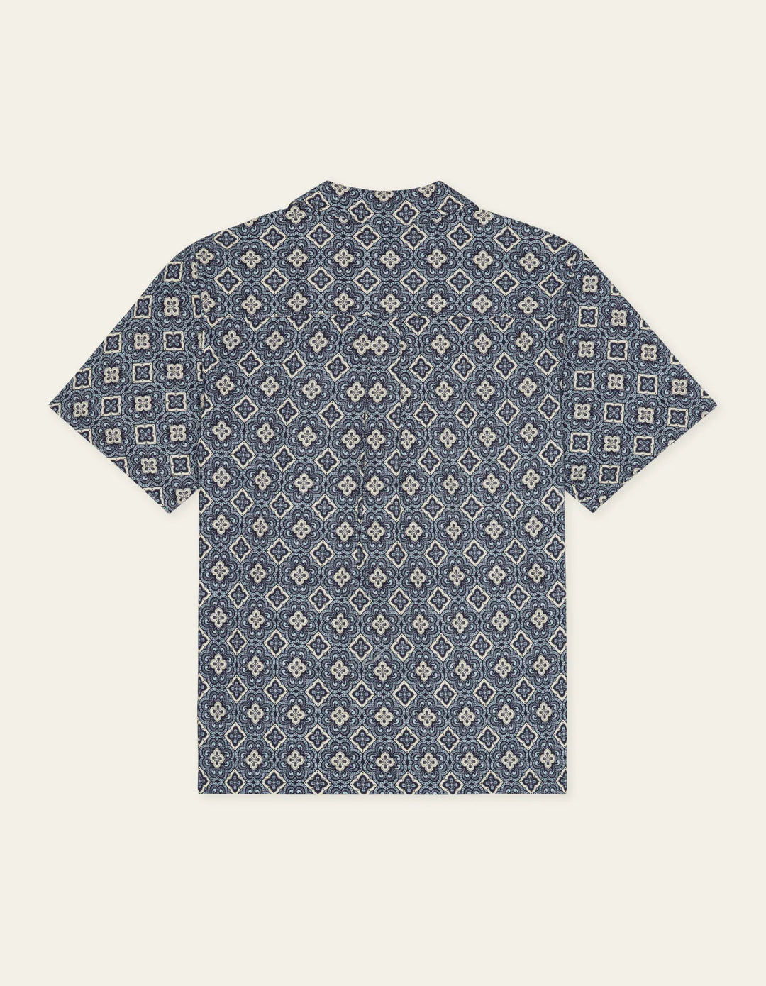 LUKAS ARABESQUE SHIRT (BLUE) - LES DEUX