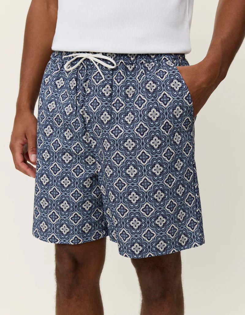 HARRY ARABESQUE SHORT (BLUE) - LES DEUX