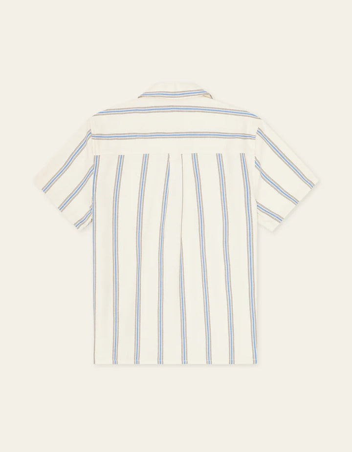 LAWSON STRIPE SHIRT (WHITE) - LES DEUX