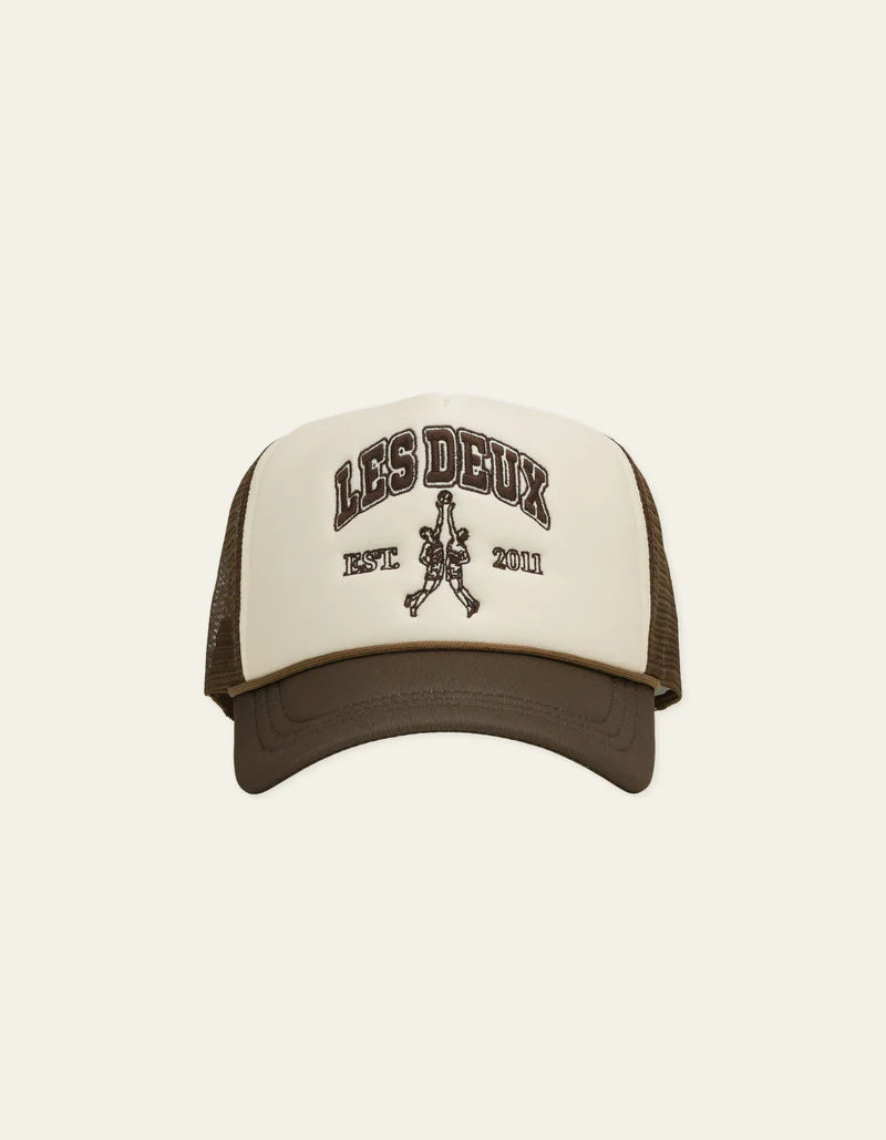 BASKETBALL TRUCKER CAP (IVORY) - LES DEUX