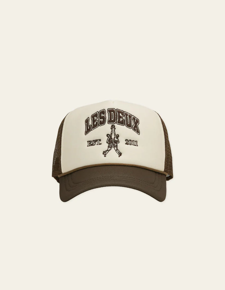 BASKETBALL TRUCKER CAP (IVORY) - LES DEUX
