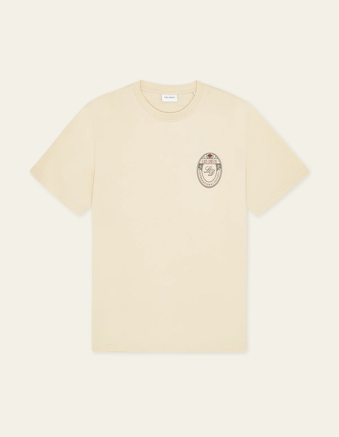 BRADY EMBLEM T-SHIRT (OYSTER) - LES DEUX