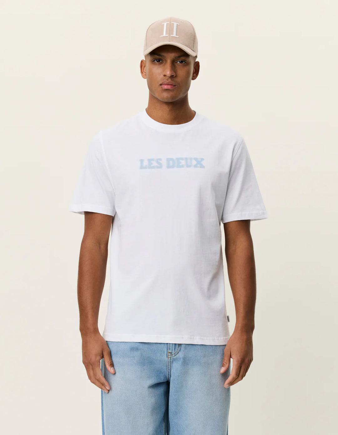 BRADY LOGO T-SHIRT (WHITE) - LES DEUX