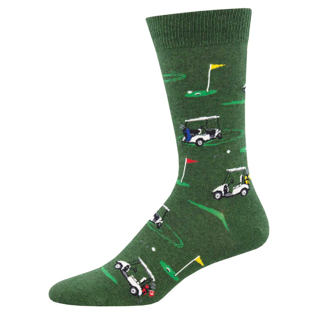 PUTTING AROUND SOCKS (GREEN) - SOCKSMITH