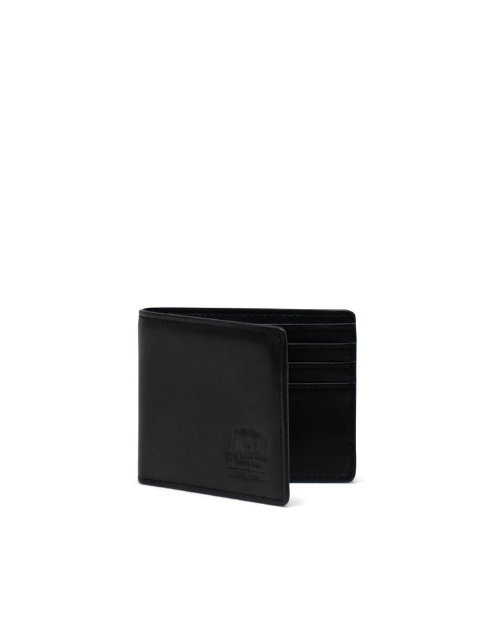 HANK LEATHER WALLET (BLACK) - HERSCHEL