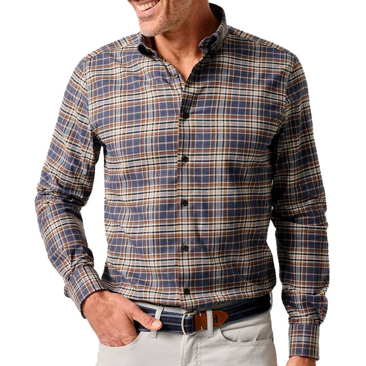 KAMPER SHIRT (CHARCOAL) - JOHNNIE-O