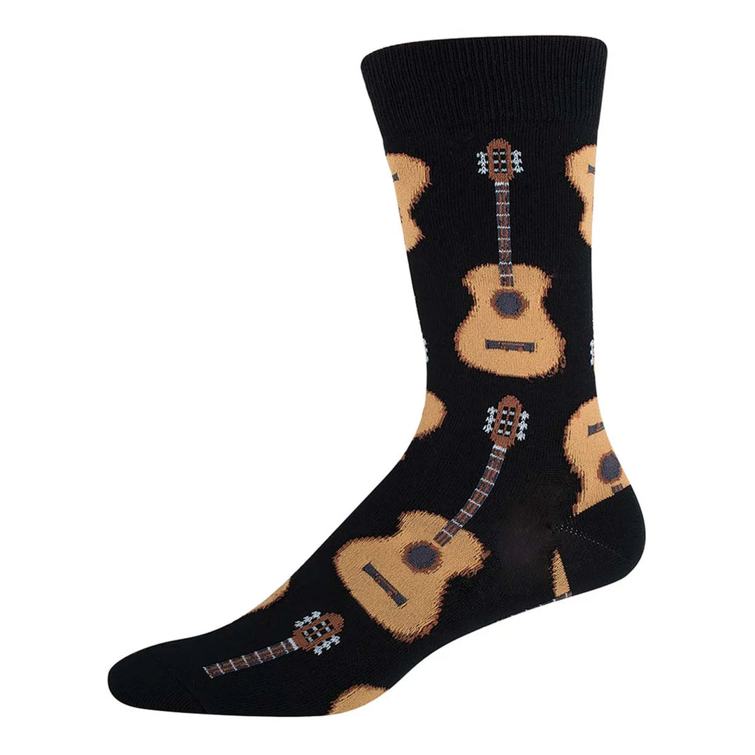 GUITARS SOCKS (BLACK) - SOCKSMITH