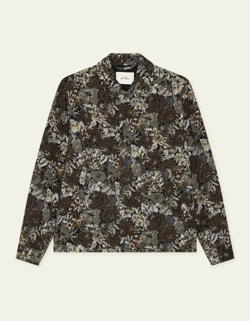 ROSE JACQUARD OVERSHIRT (SAND) - LES DEUX