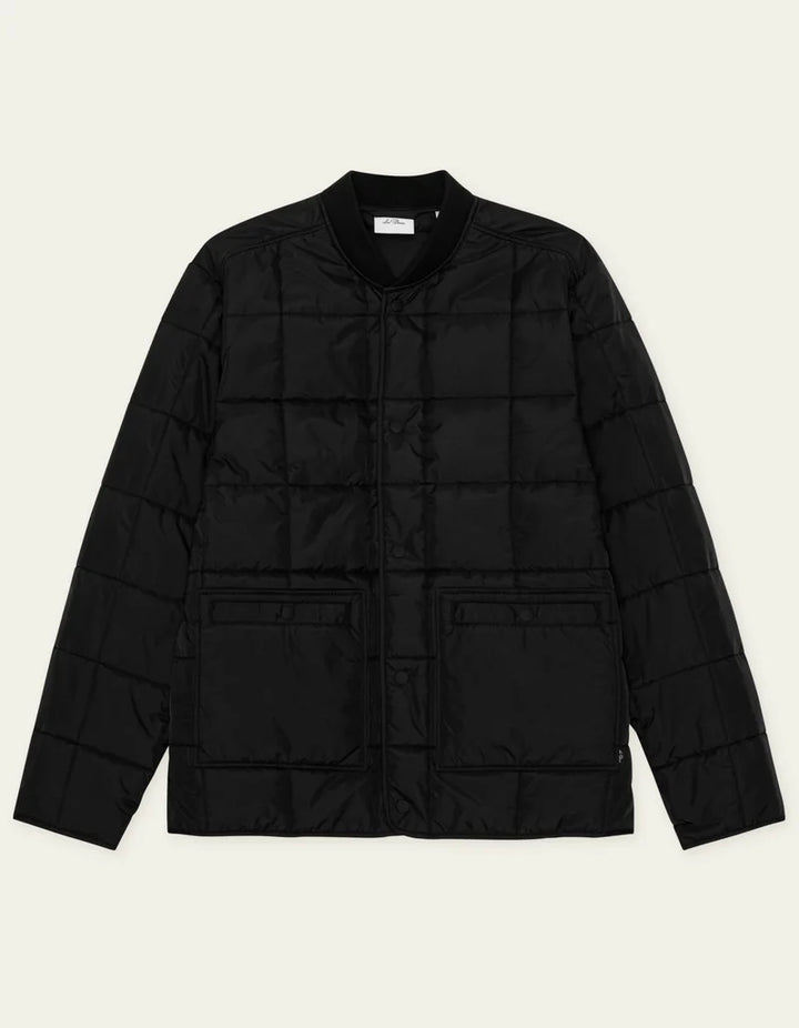 QUILTED JACKET (BLACK) - LES DEUX