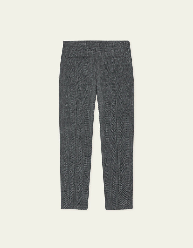 HERRINGBONE SUIT PANT (BLACK) - LES DEUX