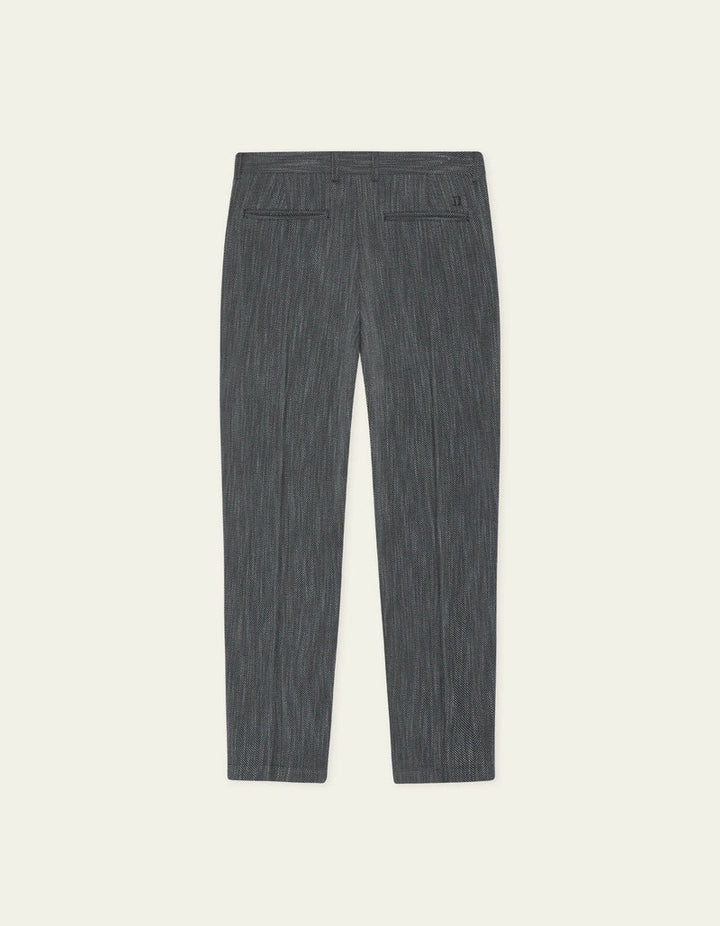 HERRINGBONE SUIT PANT (BLACK) - LES DEUX