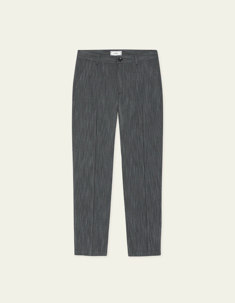 HERRINGBONE SUIT PANT (BLACK) - LES DEUX