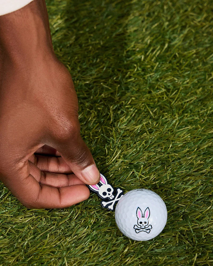 BALL MARKER (WHITE) - PSYCHO BUNNY