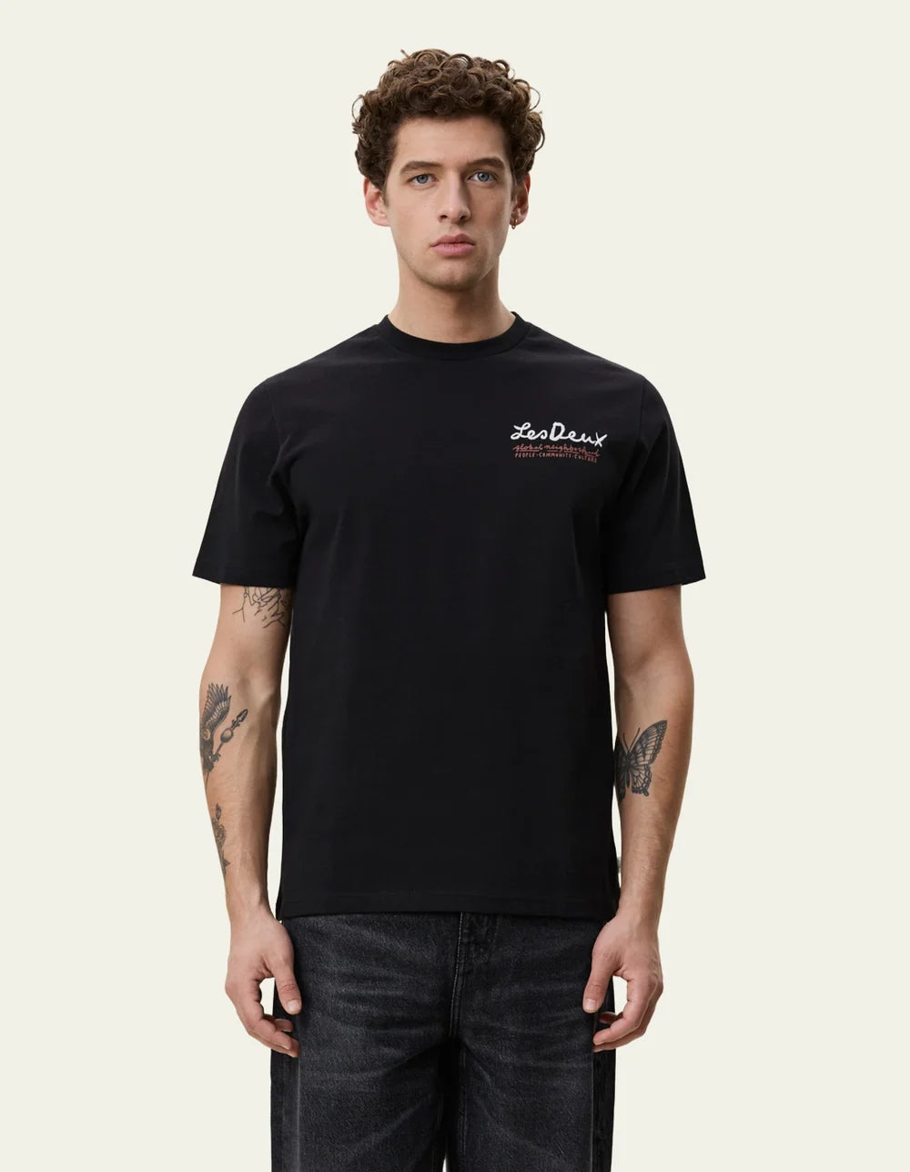 RURAL T-SHIRT (BLACK) - LES DEUX