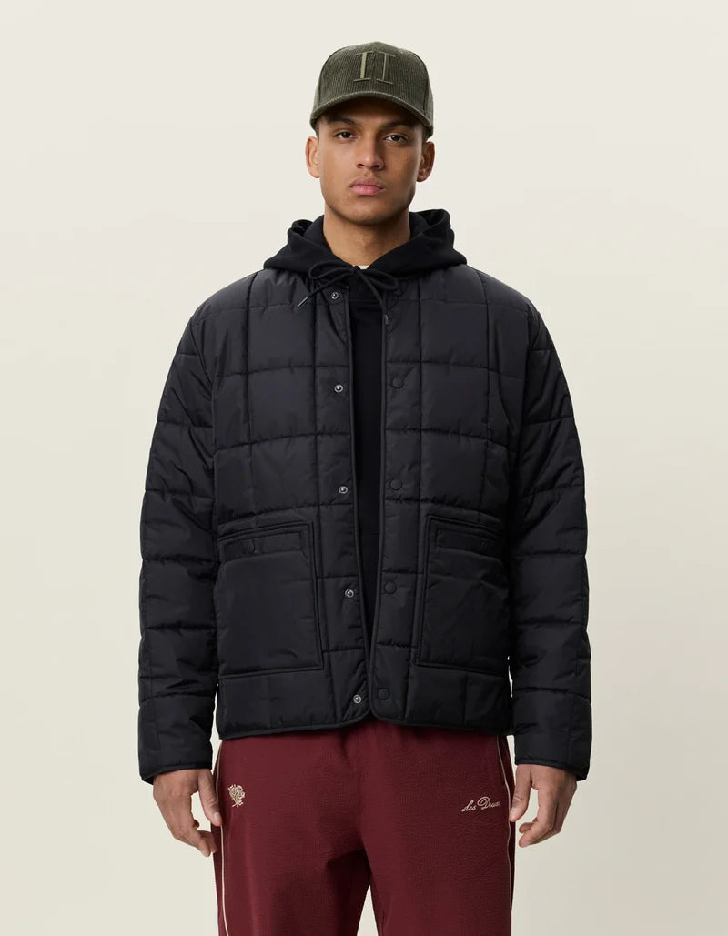 QUILTED JACKET (BLACK) - LES DEUX