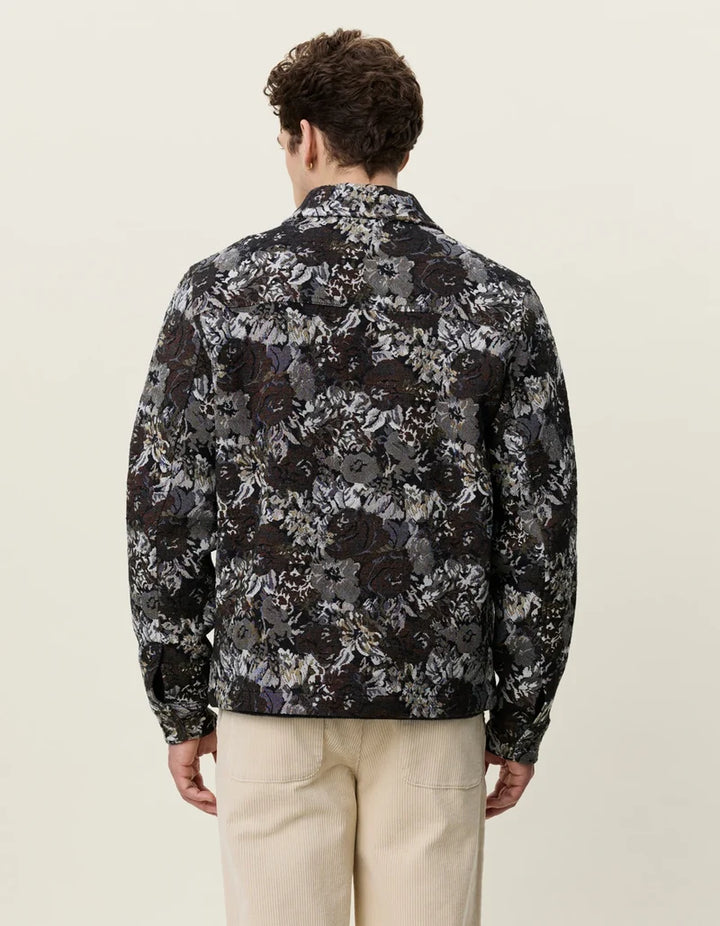 ROSE JACQUARD OVERSHIRT (SAND) - LES DEUX
