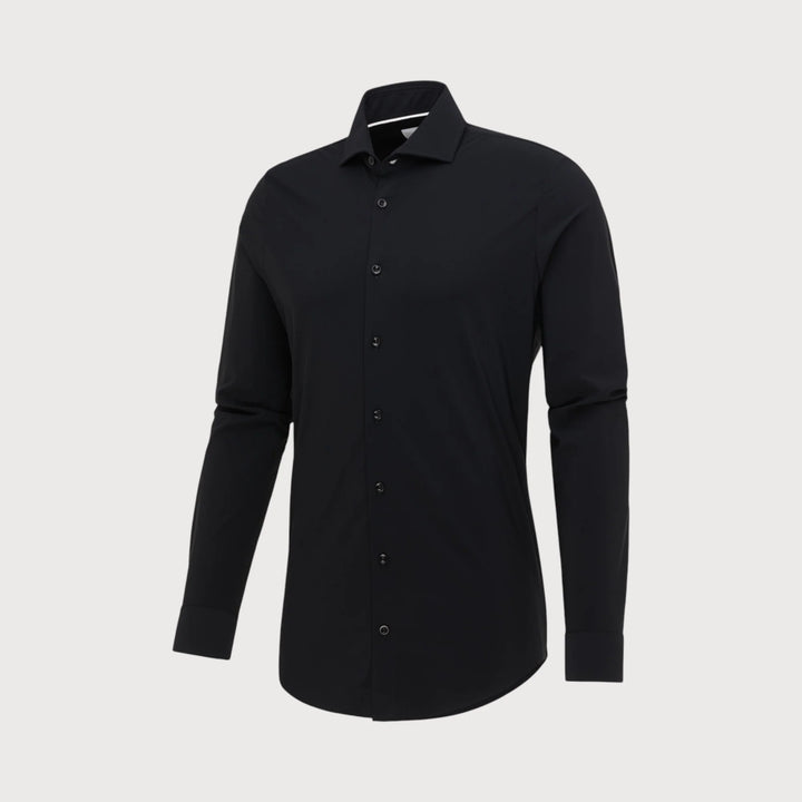 TECHNICAL STRETCH  SHIRT (BLACK)- BLUE INDUSTRY