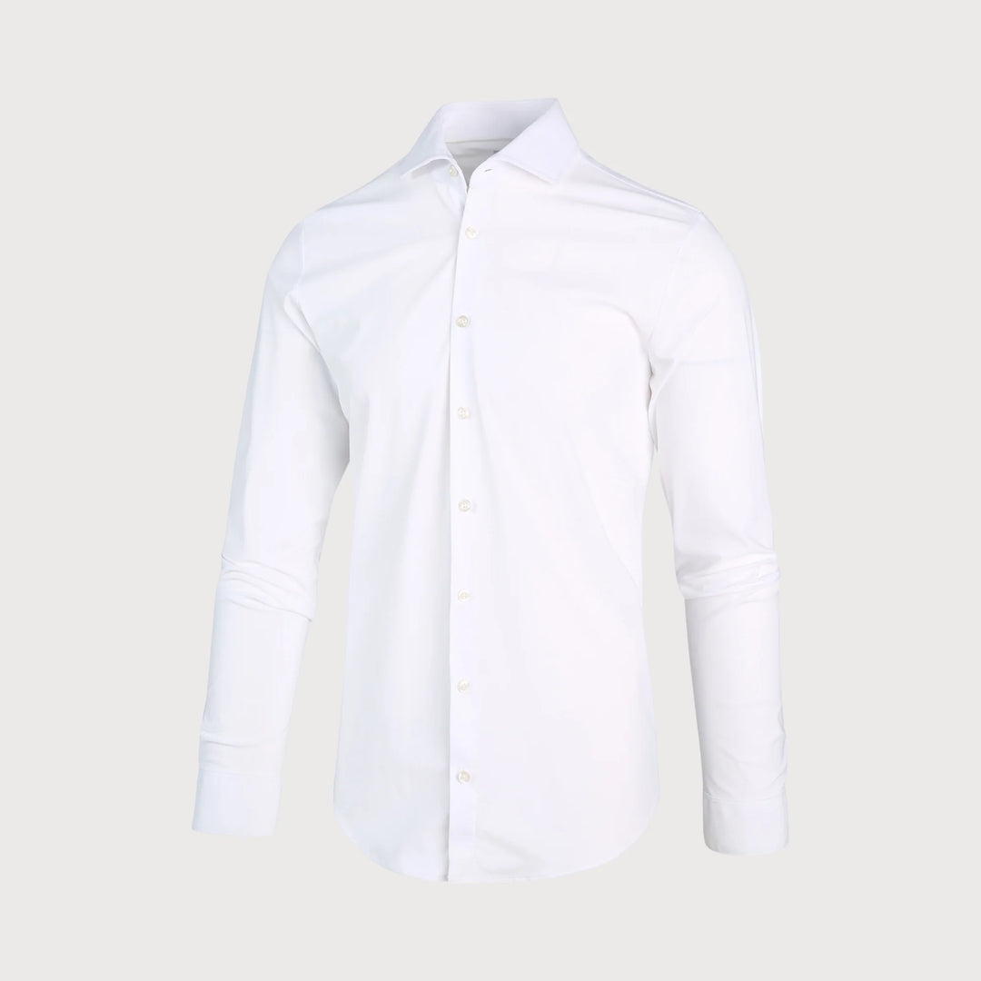 TECHNICAL STRETCH SHIRT (WHITE) - BLUE INDUSTRY