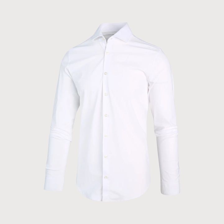 TECHNICAL STRETCH SHIRT (WHITE) - BLUE INDUSTRY