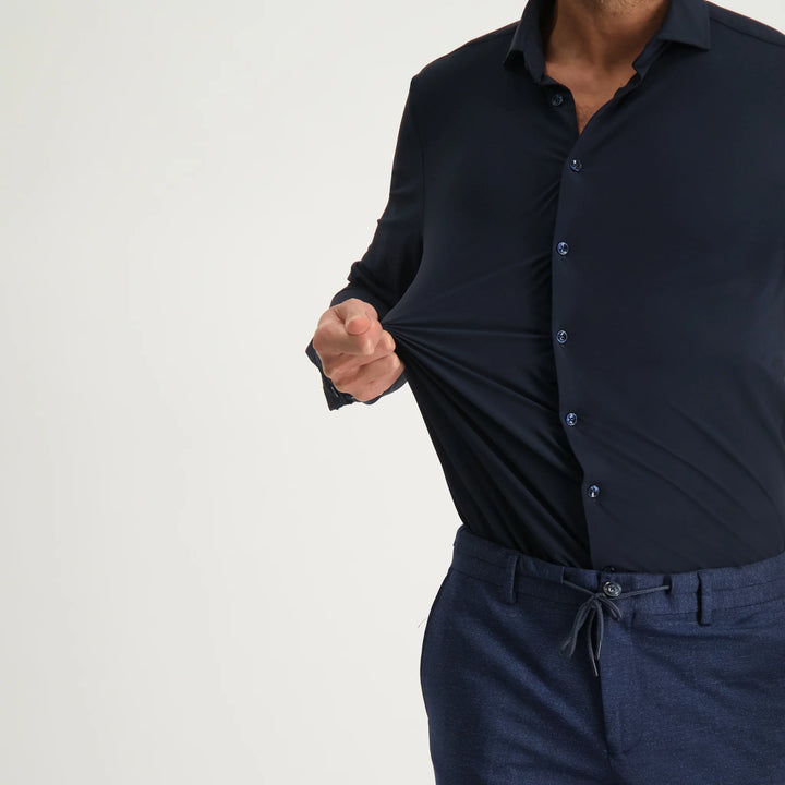 TECHNICAL STRETCH  SHIRT (NAVY)- BLUE INDUSTRY
