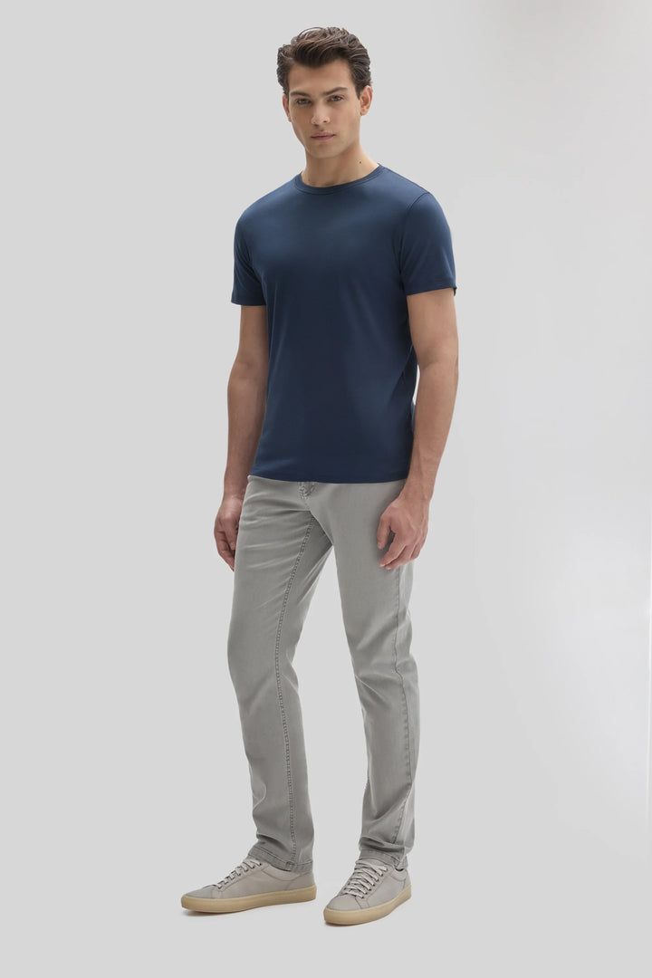 GEORGIA V-NECK T-SHIRT (NAVY) - ROBERT BARAKETT