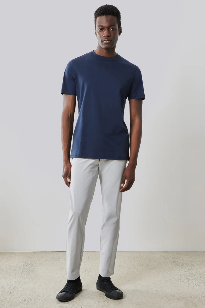 GEORGIA CREW NECK T-SHIRT (NAVY) - ROBERT BARAKETT